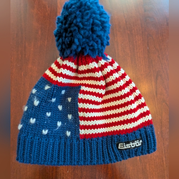 Eisbär Winter Ski Hat, Flag Design (unisex) - Picture 1 of 7